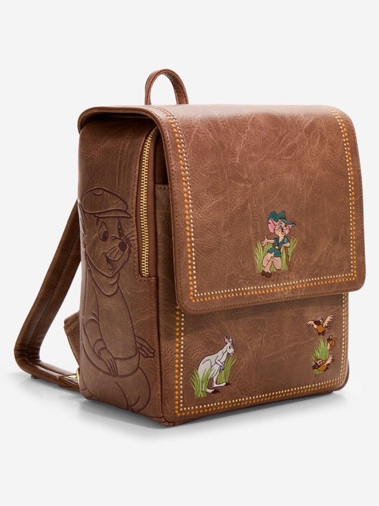 New Loungefly Disney The Rescuers Down Under Embroidered Mini Backpack main image 4